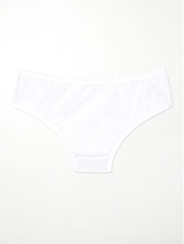 Calcinha Infantil Para Menina - Branco