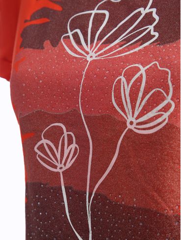 Blusa Manga Curta Feminina CORAL
