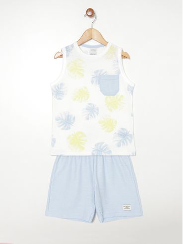 Conjunto Infantil Para Menino - AZUL
