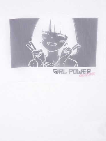 Blusa Manga Curta Juvenil Para Menina - BRANCO