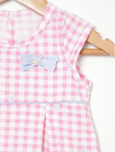 Conjunto Curto Infantil Para Bebê - ROSA