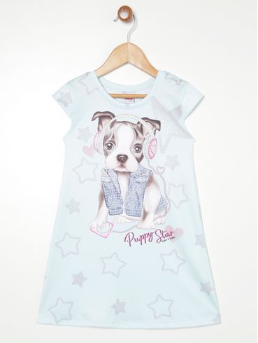 Vestido Infantil Para Menina - VERDE