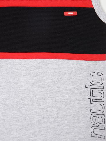Camiseta Regata Infantil Para Menino MESCLA