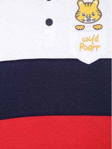 Polo infantil para Menino - BRANCO