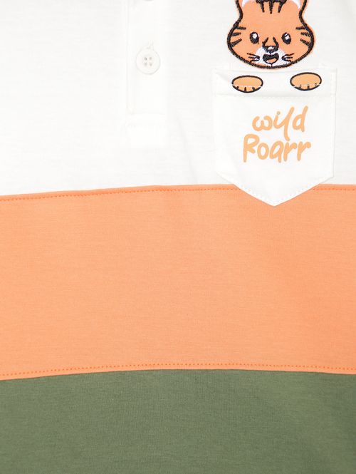 Polo infantil para Menino - BEGE