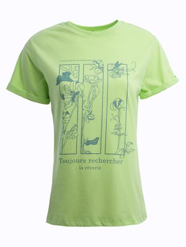 Blusa Manga Curta Autentique Feminina VERDE