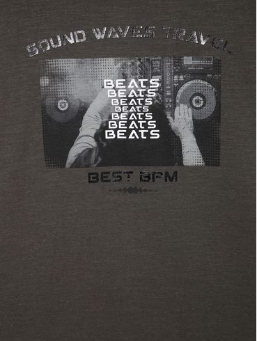 Camiseta Manga Curta Juvenil Para Menino - CHUMBO