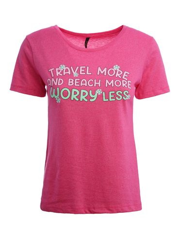Blusa Manga Curta Feminina PINK