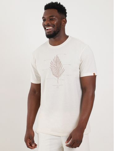 Camiseta Manga Curta Masculina OFF WHITE