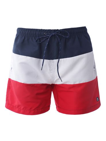 Calção Masculino MARINHO/BRANCO/VERMELHO