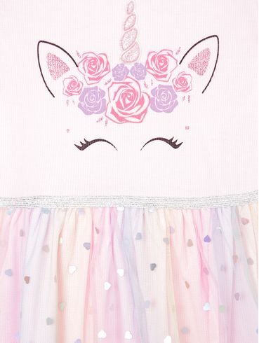 Vestido Kid+ Infantil Para Menina - ROSA