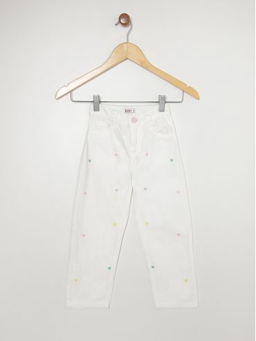 Calça Sarja  Kid+ Infantil Para Menina - ROSA