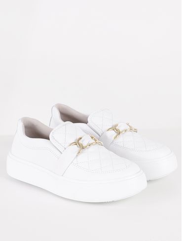Slip On Pegada Feminino BRANCO