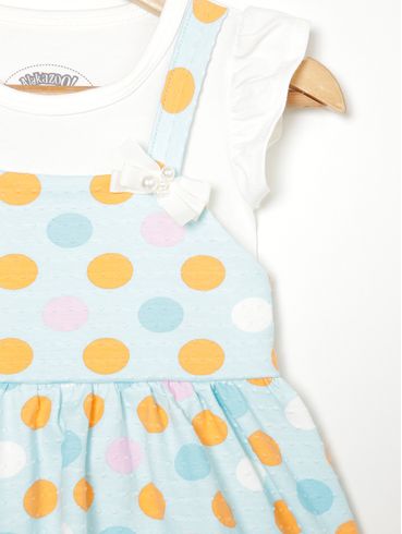 Vestido Infantil Para Bebê - VERDE
