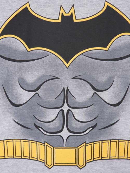 Camiseta Liga da Justiça Infantil Para Menino - MESCLA