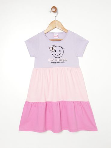 Vestido Infantil Para Menina - LILAS