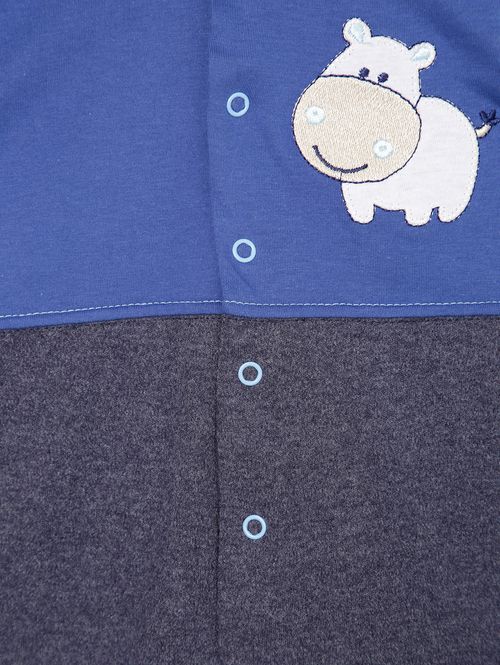 Macacão Infantil Para Bebê- AZUL