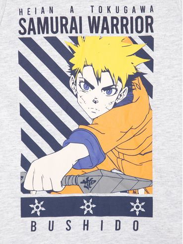 Camiseta Regata Infantil Para Menino - MESCLA
