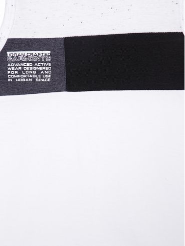 Camiseta Regata Juvenil Para Menino - BRANCO