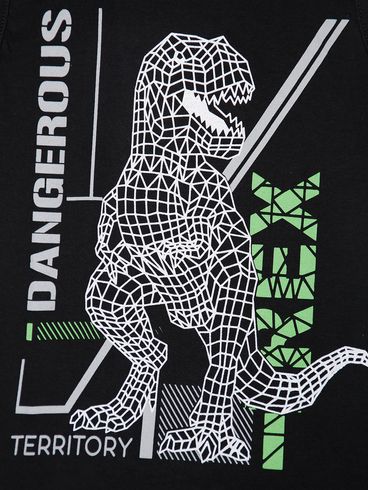 Camiseta Regata Infantil Para Menino - PRETO