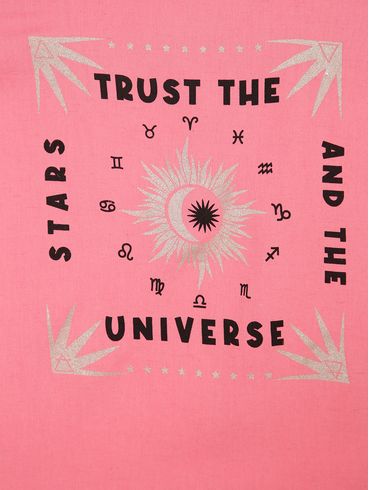 Camisa Manga Curta Juvenil Para Menina - ROSA