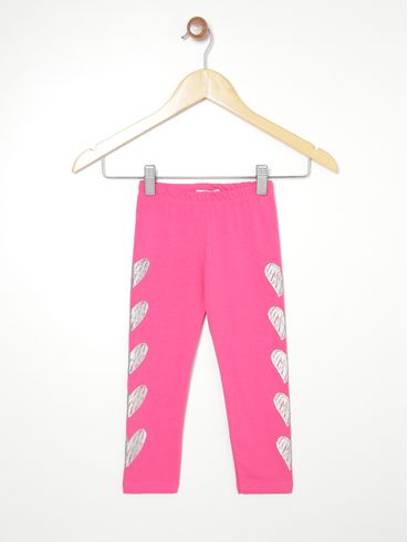 Calça Legging Kid+ Infantil Para Menina - PINK