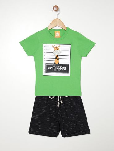 Conjunto Infantil Para Menino - VERDE