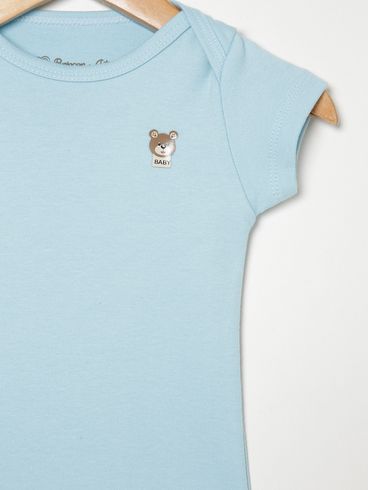 Pijama Infantil Para Bebê- AZUL