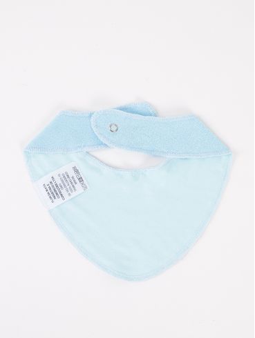 Babeiro Dupla Face Infantil Para Bebê- MARINHO/AZUL