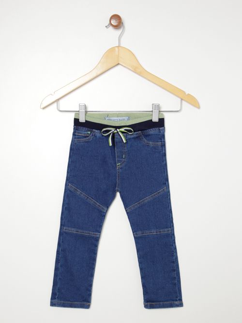 Calça Jeans Infantil Para Menino - AZUL