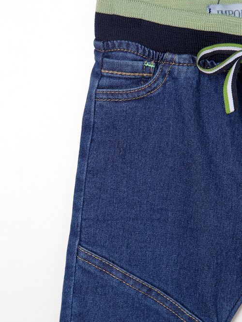 Calça Jeans Infantil Para Menino - AZUL