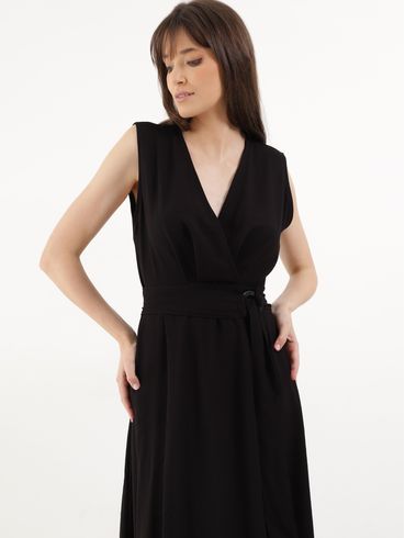 Vestido Midi Autentique Feminino PRETO