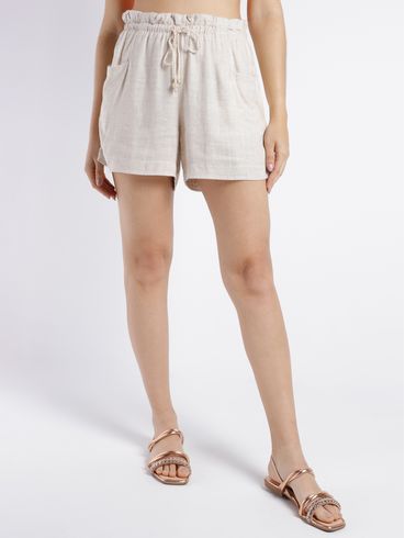 Short Autentique Feminino BEGE