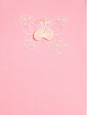 Conjunto Curto Brandili Infantil Para Bebê- CORAL