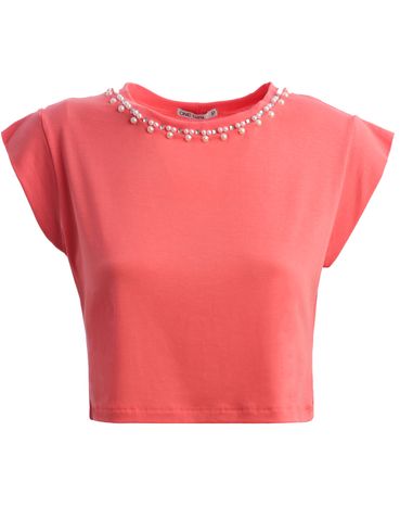 Blusa Manga Curta Feminina CORAL