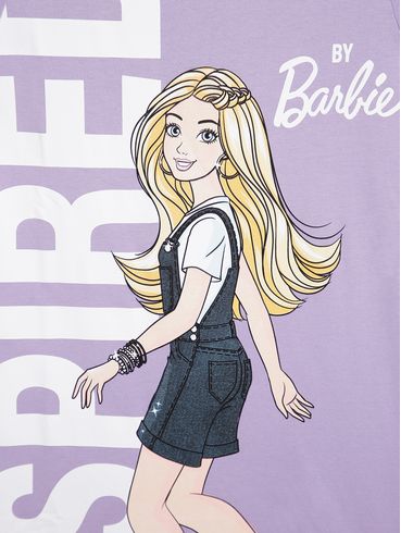 Vestido Barbie Juvenil Para Menina - Lilas