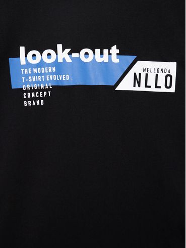 Camiseta Manga Curta Plus Size Masculina PRETO