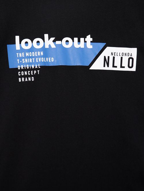 Camiseta Manga Curta Plus Size Masculina PRETO