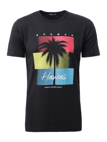 Camiseta Manga Curta Masculina PRETO