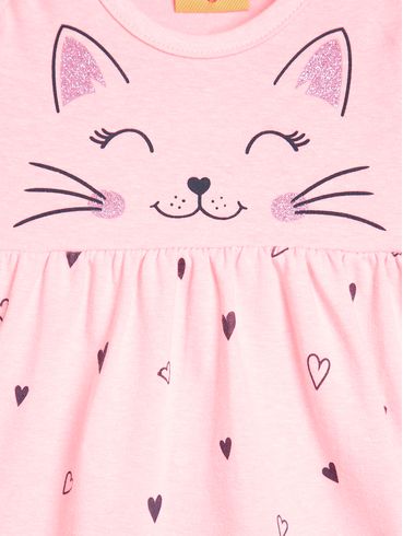 Vestido Infantil Para Bebê- ROSA