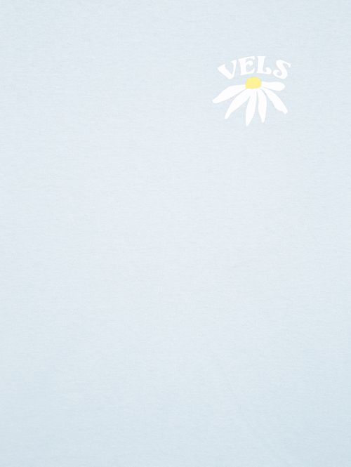 Blusa Manga Curta Vels Juvenil Para Menina - AZUL CLARO