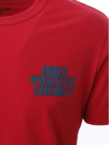 Camiseta Manga Curta Vels Masculina VERMELHO