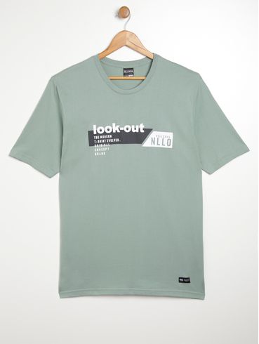Camiseta Manga Curta Plus Size Masculina VERDE
