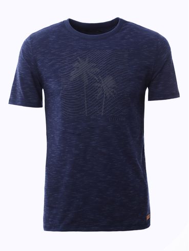 Camiseta Manga Curta Masculina MARINHO