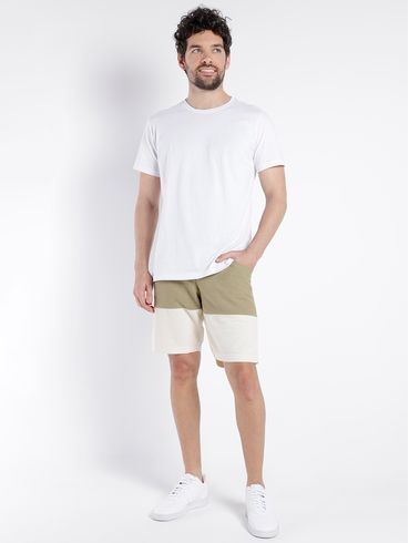 Bermuda Masculina OCRE
