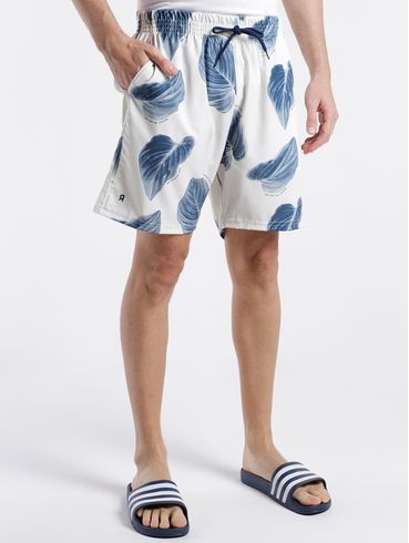 Bermuda Estampada Masculina BEGE