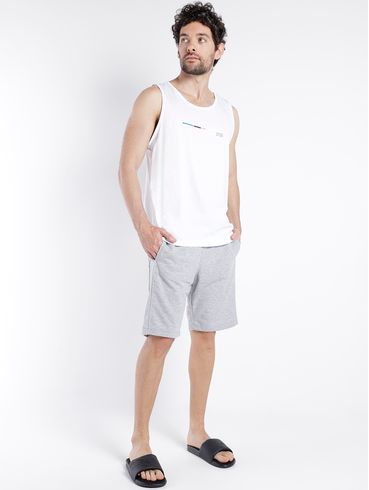 Camiseta Regata Gangster Masculina BRANCO