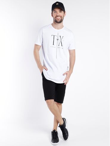 Camiseta Manga Curta Masculina BRANCO