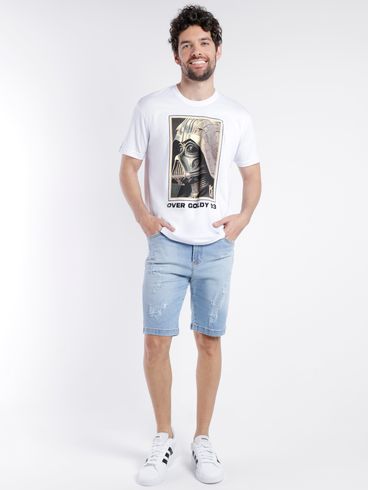 Camiseta Manga Curta Masculina BRANCO