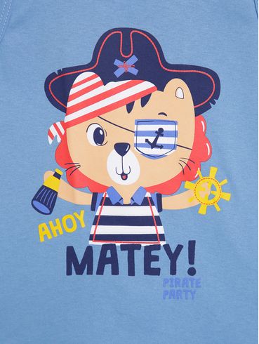 Conjunto Infantil Para Menino - AZUL